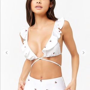 Cherry Bikini Top